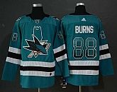 Sharks 88 Brent Burns Teal Drift Fashion Adidas Jersey Xhuo,baseball caps,new era cap wholesale,wholesale hats